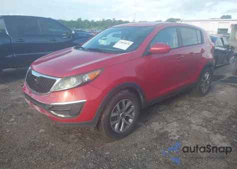 2015 Kia Sportage Lx from USA, damaged, VIN KNDPB3ACXF7720814